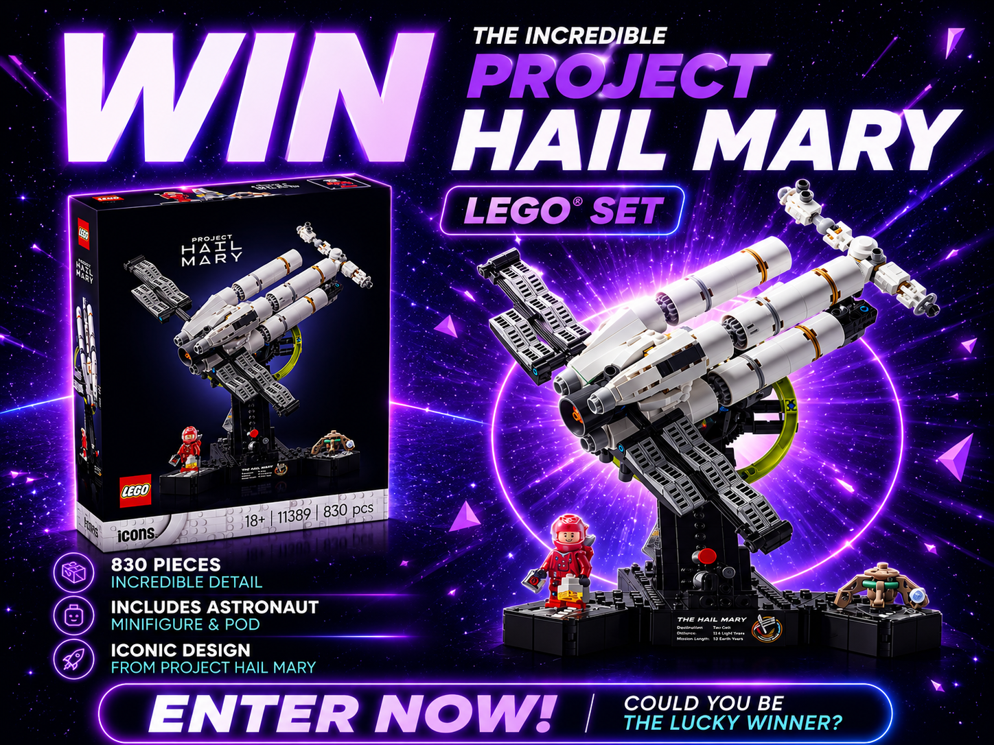 Prize image for LEGO Icons Project Hail Mary